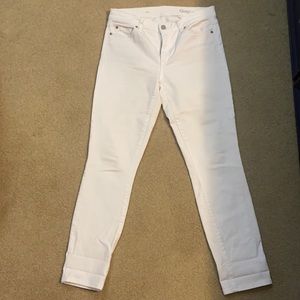 Gap white jeans